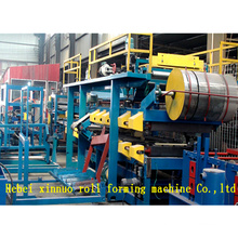 Xinuo manufacturer high quality rock wool eps roofing steel sandwich panel equipment